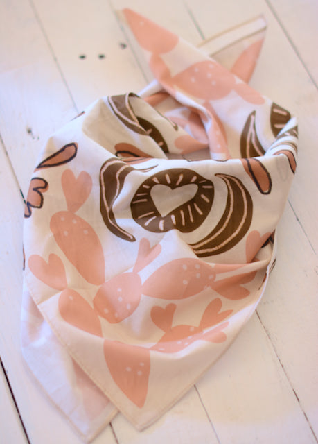 Cactus Love Western Cotton Bandana Scarf